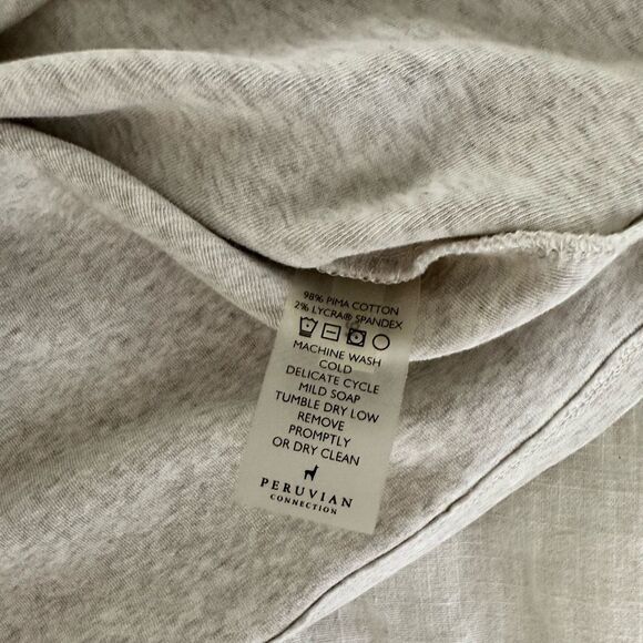 Peruvian Connection Women’s Medium Longsleeve Pima Cotton Dress - Picture 5 of 6